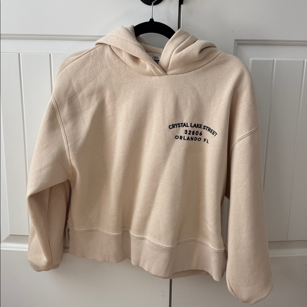 Zara Beige Hoodie